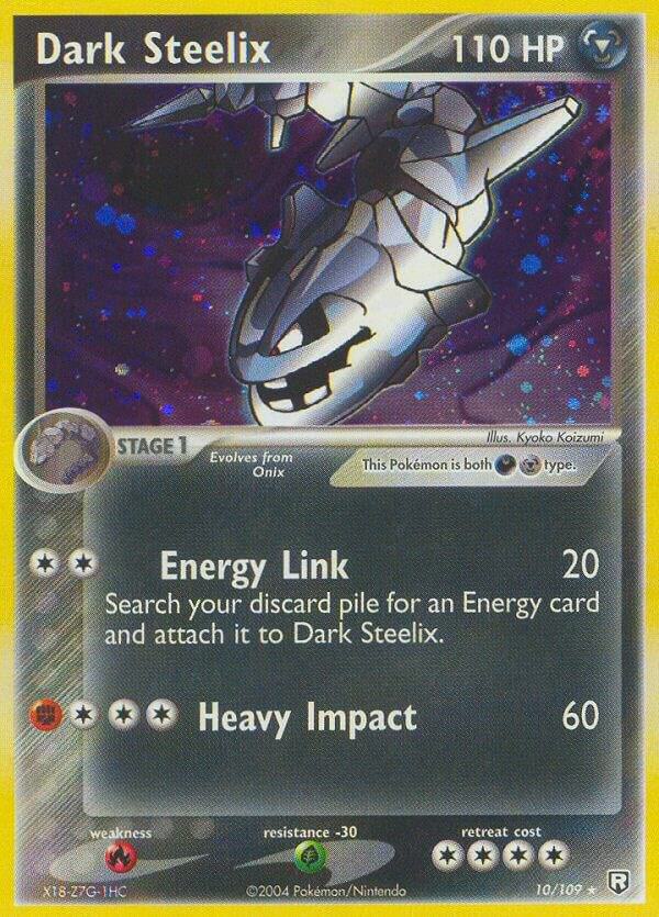 Dark Steelix 10/109 (Team Rocket Returns)  - Holofoil | Good Games Adelaide SA