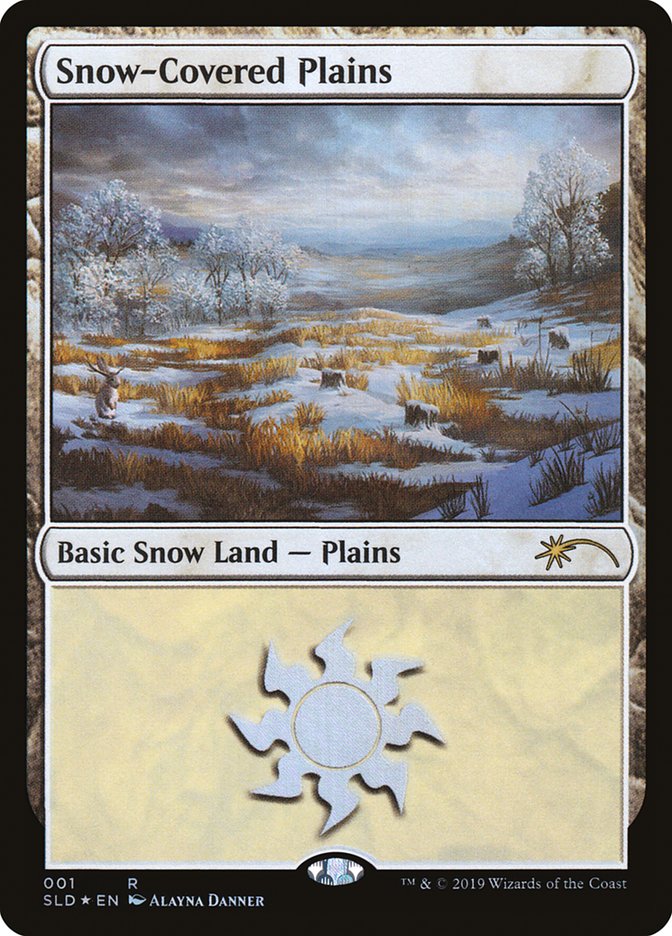Snow-Covered Plains (001) [Secret Lair Drop Series] | Good Games Adelaide SA