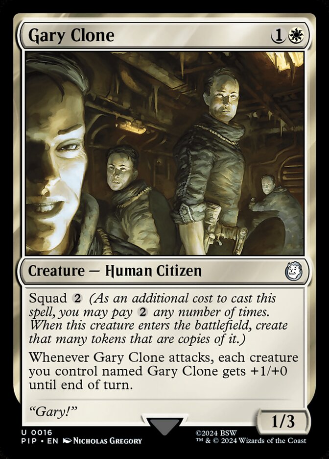 Gary Clone 16 (Universes Beyond: Fallout)  - Foil | Good Games Adelaide SA
