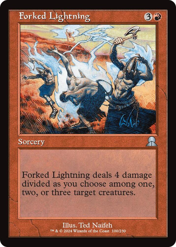 Forked Lightning 100/230 (The List Reprints)  | Good Games Adelaide SA