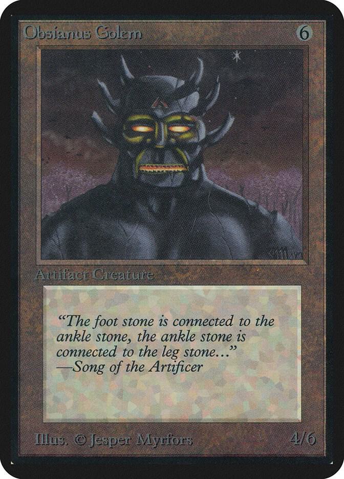 Obsianus Golem  (Alpha Edition)  | Good Games Adelaide SA