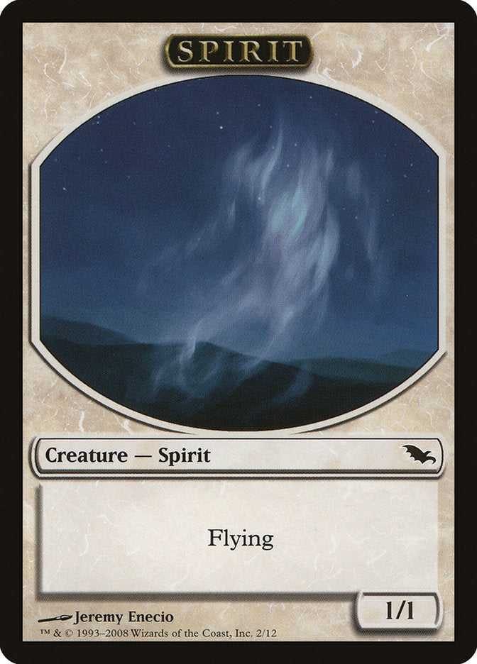 Spirit Token [Shadowmoor Tokens] | Good Games Adelaide SA