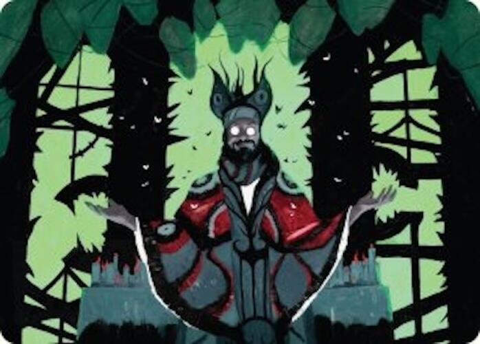 Victor Valgavoths Seneschal Art Card 23 54 23 (Art Series: Duskmourn: House of Horror)  | Good Games Adelaide SA