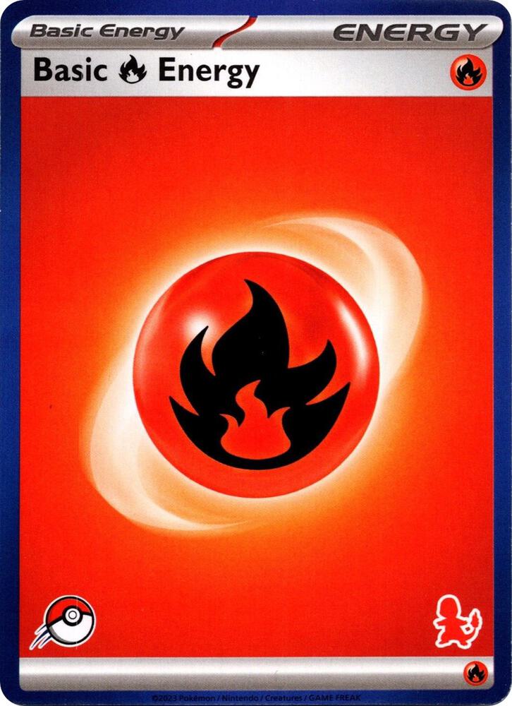 Basic Fire Energy Blue Border  (My First Battle)  | Good Games Adelaide SA