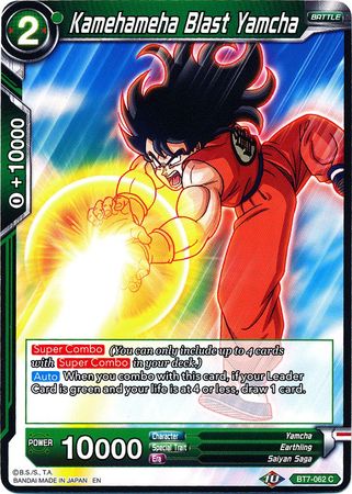 Kamehameha Blast Yamcha [BT7-062] | Good Games Adelaide SA
