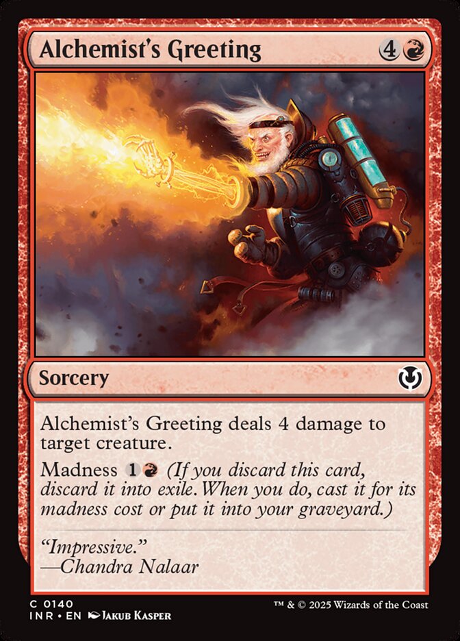 Alchemist's Greeting 140 (Innistrad Remastered)  - Foil | Good Games Adelaide SA