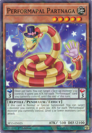 Performapal Partnaga [SP15-EN025] Shatterfoil Rare | Good Games Adelaide SA