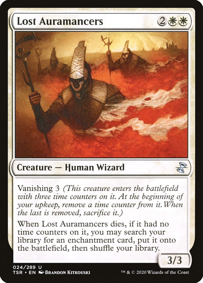 Lost Auramancers 24 (Time Spiral: Remastered)  - Foil | Good Games Adelaide SA