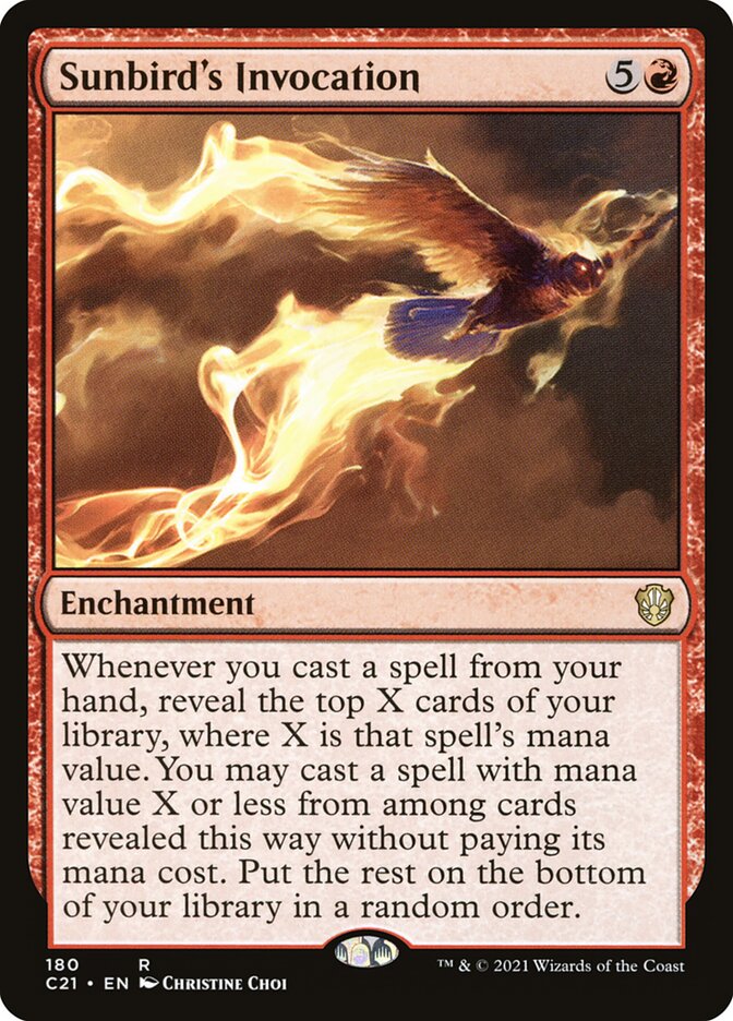 Sunbird's Invocation 180 (Commander 2021)  | Good Games Adelaide SA