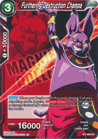 Furthering Destruction Champa [BT1-005] | Good Games Adelaide SA