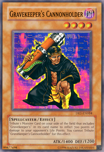 Gravekeeper's Cannonholder [DR1-EN014] Common | Good Games Adelaide SA