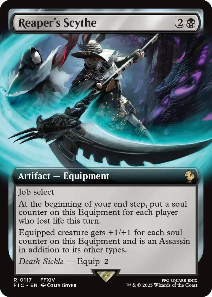 Reaper's Scythe 117 (Commander: FINAL FANTASY)  - Foil | Good Games Adelaide SA