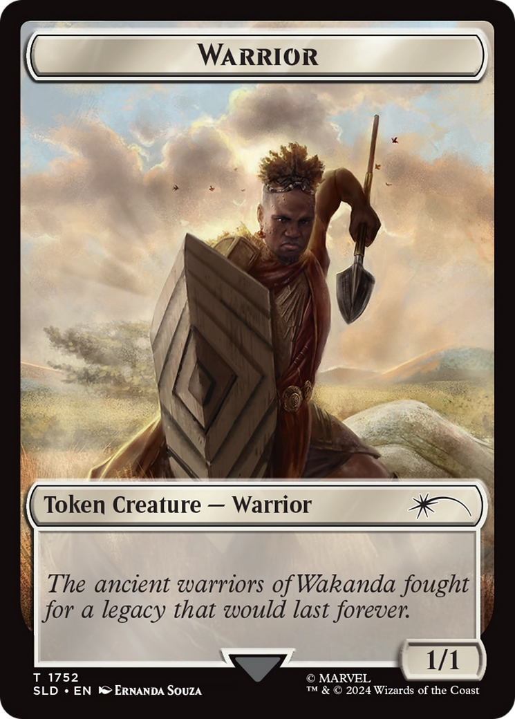 Warrior Token [Secret Lair Drop Series] | Good Games Adelaide SA