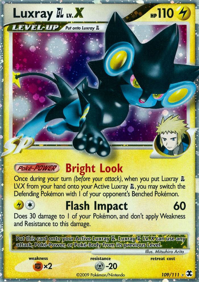 Luxray GL LvX 109/111 (Rising Rivals)  - Holofoil | Good Games Adelaide SA
