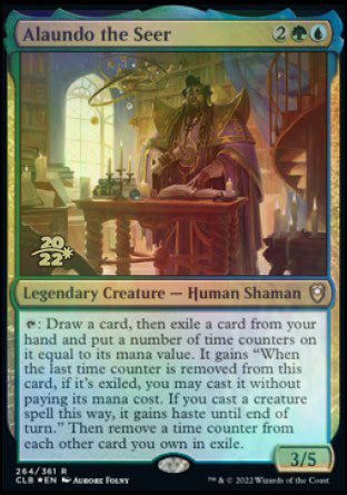 Alaundo the Seer [Commander Legends: Battle for Baldur's Gate Prerelease Promos] | Good Games Adelaide SA