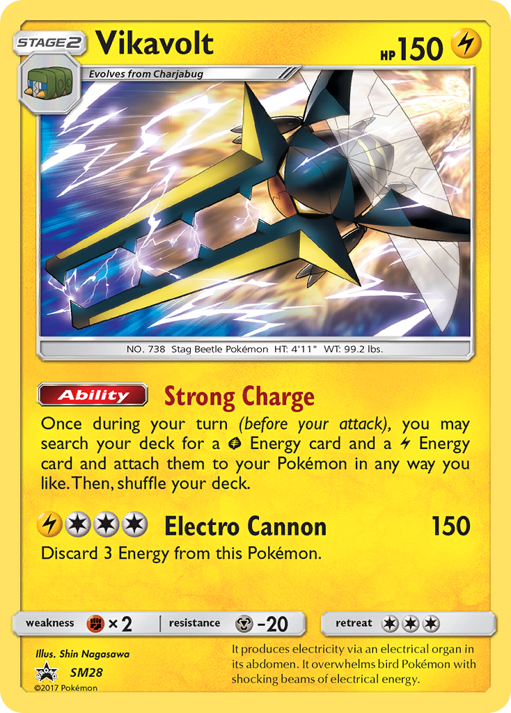 Vikavolt (SM28) [Sun & Moon: Black Star Promos] | Good Games Adelaide SA
