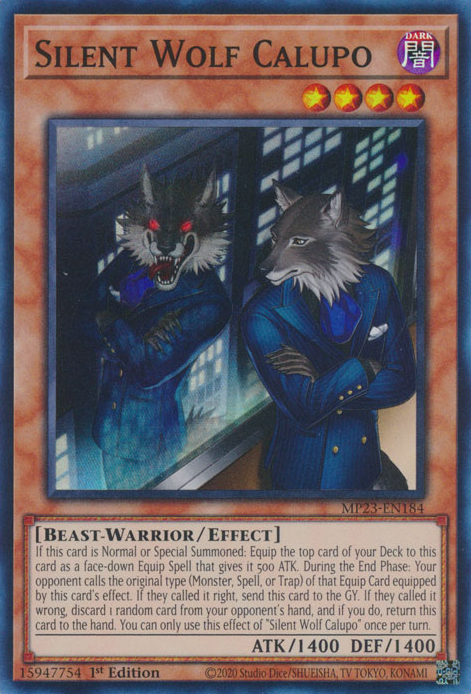 Silent Wolf Calupo [MP23-EN184] Super Rare | Good Games Adelaide SA