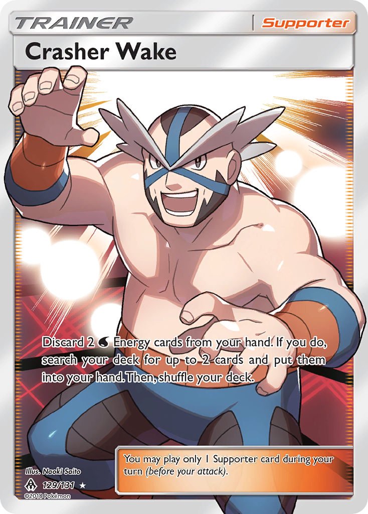 Crasher Wake (129/131) [Sun & Moon: Forbidden Light] | Good Games Adelaide SA