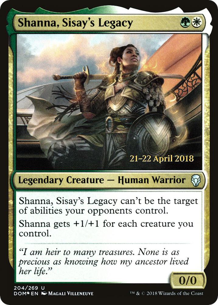 Shanna Sisays Legacy 204 (Prerelease Cards)  - Foil | Good Games Adelaide SA