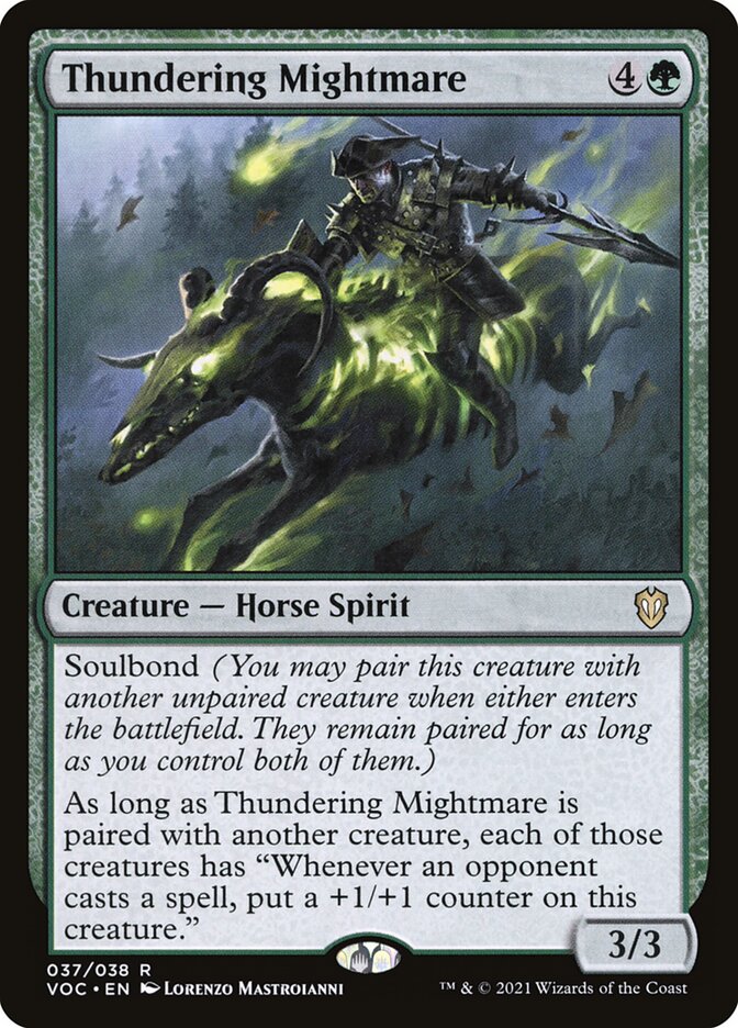 Thundering Mightmare 37 (Commander: Innistrad: Crimson Vow)  | Good Games Adelaide SA