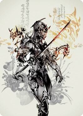 Satoru Umezawa Art Card 73 81 73 (Art Series: Kamigawa: Neon Dynasty)  | Good Games Adelaide SA