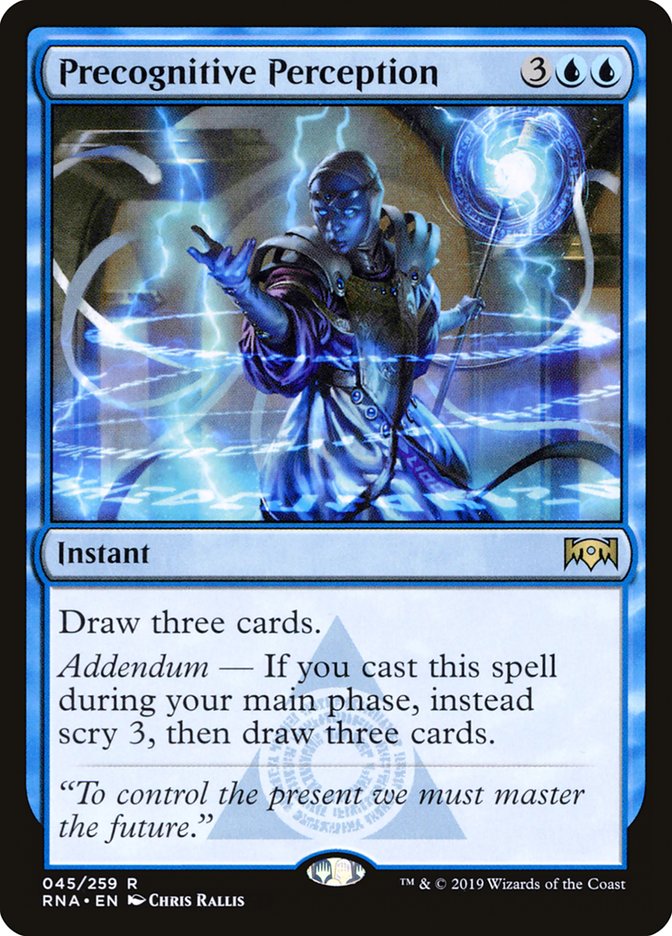 Precognitive Perception 45 (Ravnica Allegiance)  | Good Games Adelaide SA