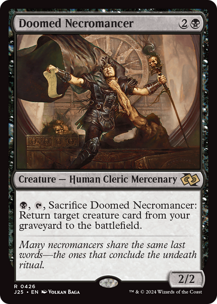 Doomed Necromancer [Foundations Jumpstart] | Good Games Adelaide SA