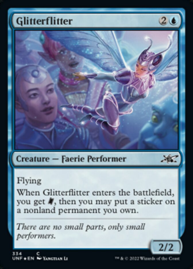 Glitterflitter (Galaxy Foil) [Unfinity] | Good Games Adelaide SA