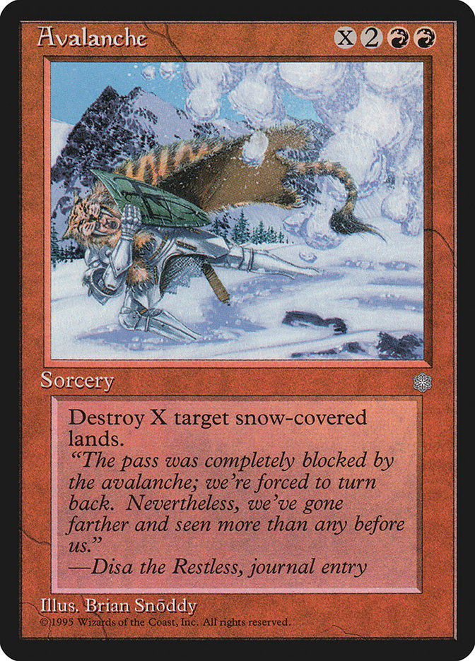 Avalanche  (Ice Age)  | Good Games Adelaide SA