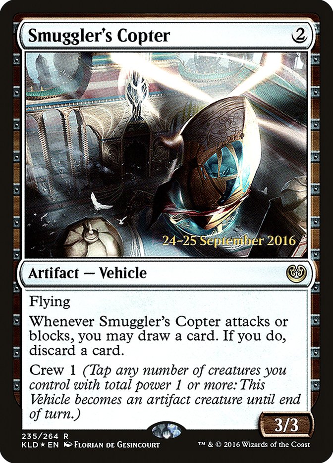 Smuggler's Copter [Kaladesh Promos] | Good Games Adelaide SA