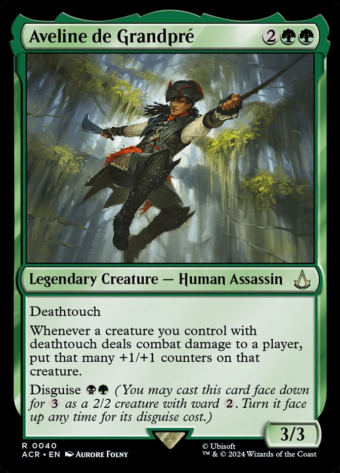 Aveline de Grandpré 40 (Universes Beyond: Assassin's Creed)  - Foil | Good Games Adelaide SA