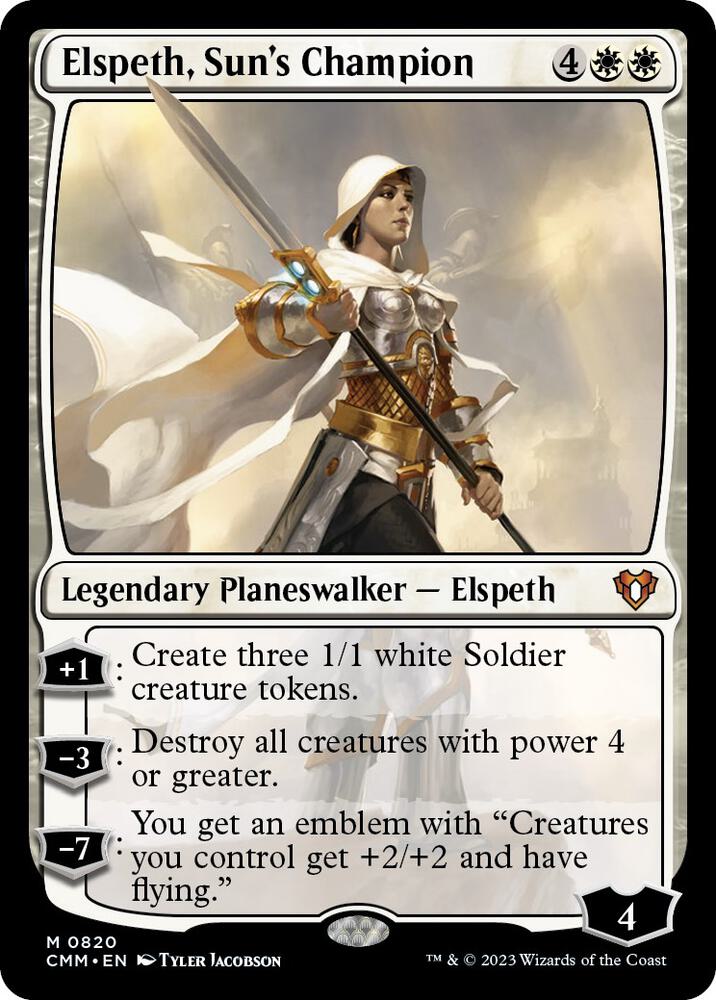 Elspeth, Sun's Champion 820 (Commander Masters)  | Good Games Adelaide SA