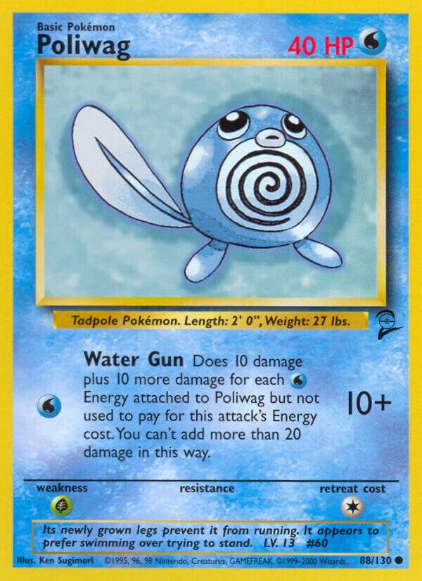 Poliwag 088/130 (Base Set 2)  | Good Games Adelaide SA