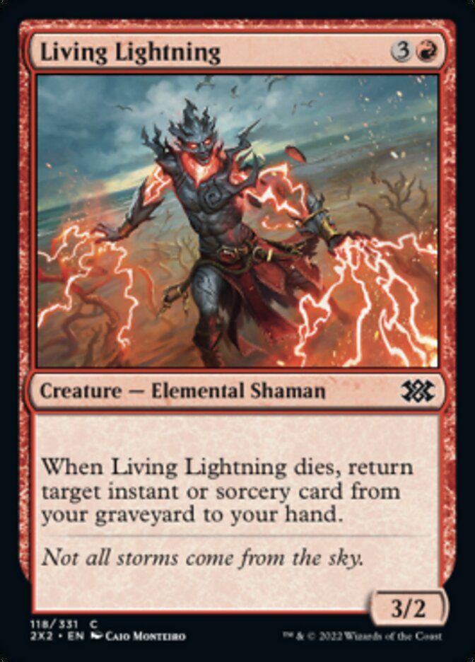 Living Lightning [Double Masters 2022] | Good Games Adelaide SA