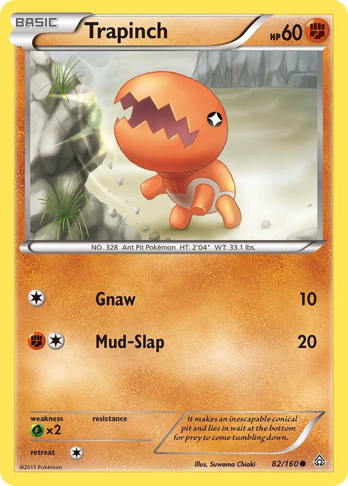 Trapinch 82/160 (XY - Primal Clash)  | Good Games Adelaide SA