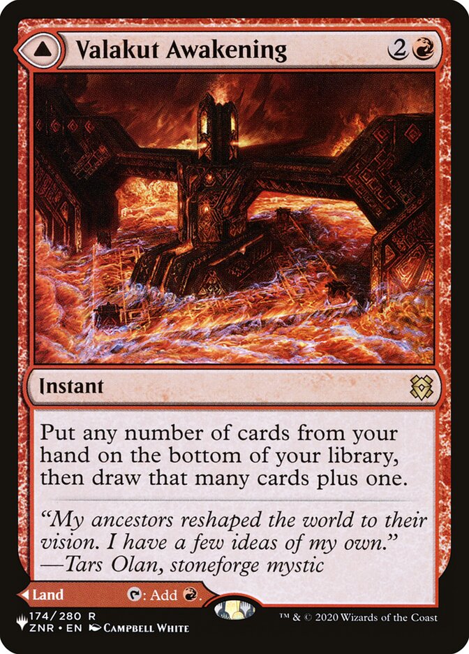 Valakut Awakening // Valakut Stoneforge 174 (The List Reprints)  | Good Games Adelaide SA