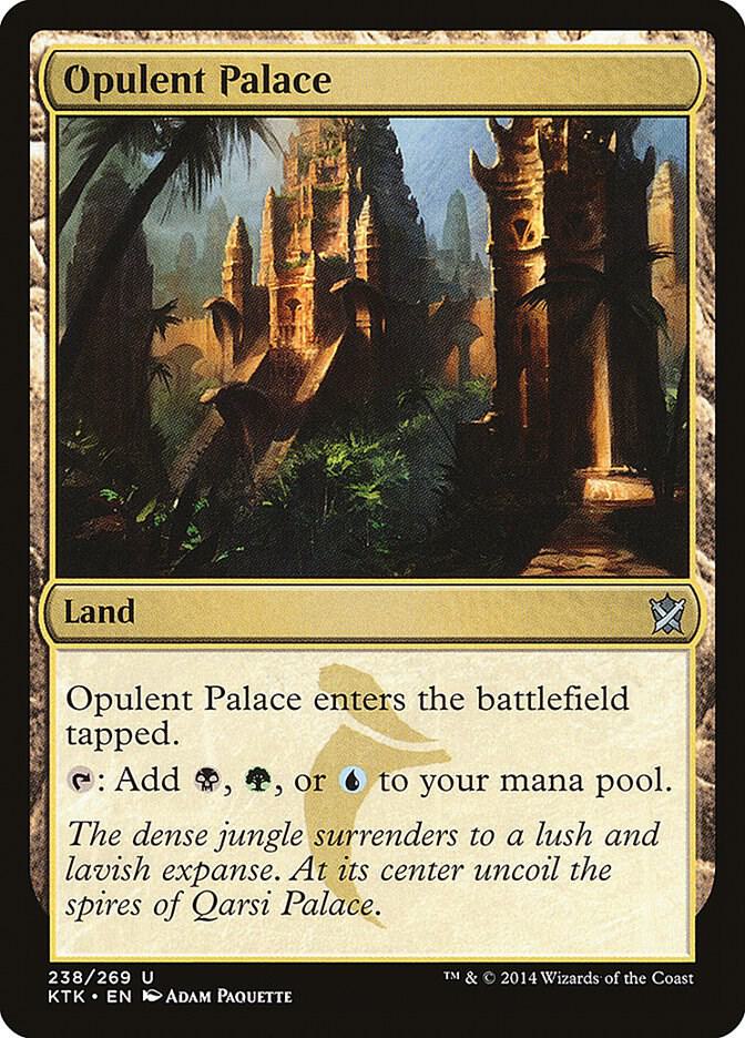 Opulent Palace 238 (Khans of Tarkir)  - Foil | Good Games Adelaide SA
