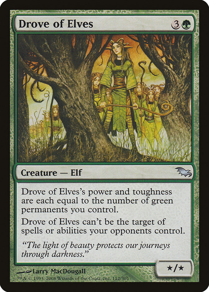 Drove of Elves [Shadowmoor] | Good Games Adelaide SA