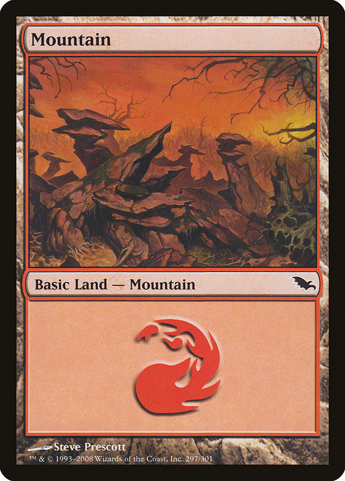 Mountain (297) [Shadowmoor] | Good Games Adelaide SA