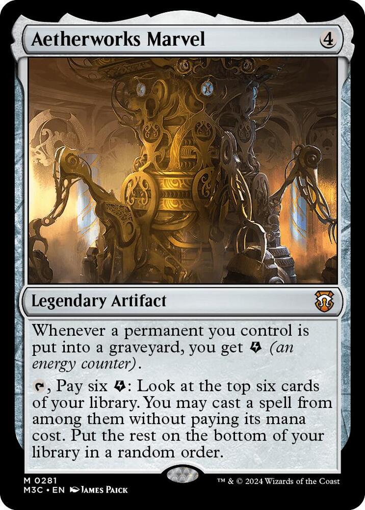 Aetherworks Marvel 281/411 (Commander: Modern Horizons 3)  - Ripple Foil | Good Games Adelaide SA