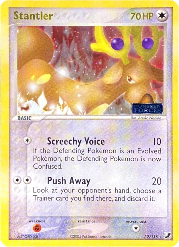 Stantler (32/115) (Stamped) [EX: Unseen Forces] | Good Games Adelaide SA