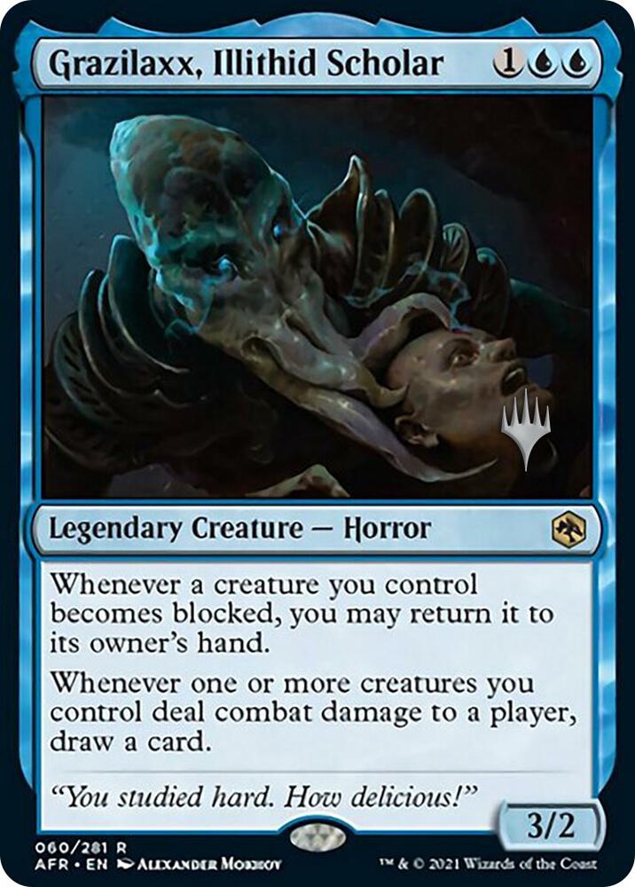Grazilaxx Illithid Scholar 60 (Promo Pack: Adventures in the Forgotten Realms)  | Good Games Adelaide SA