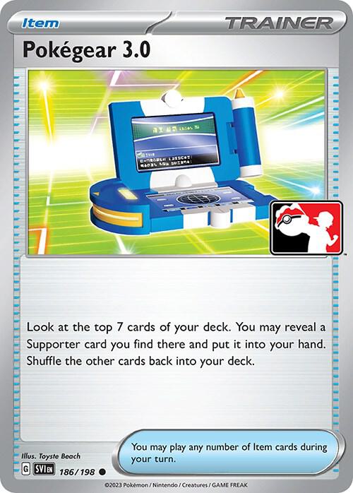 Pokegear 3.0 Series 3 186/198 (Prize Pack Series Cards)  | Good Games Adelaide SA