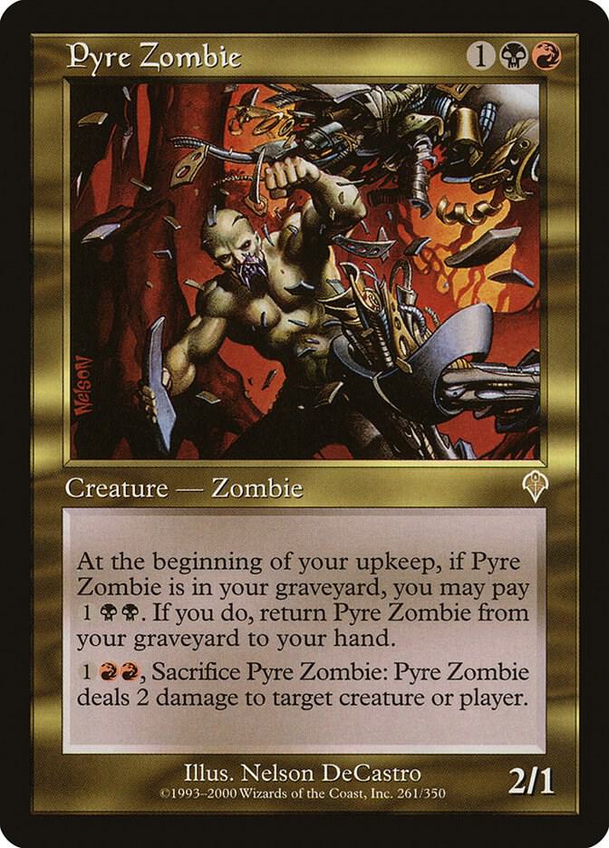 Pyre Zombie 261 (Invasion)  - Foil | Good Games Adelaide SA