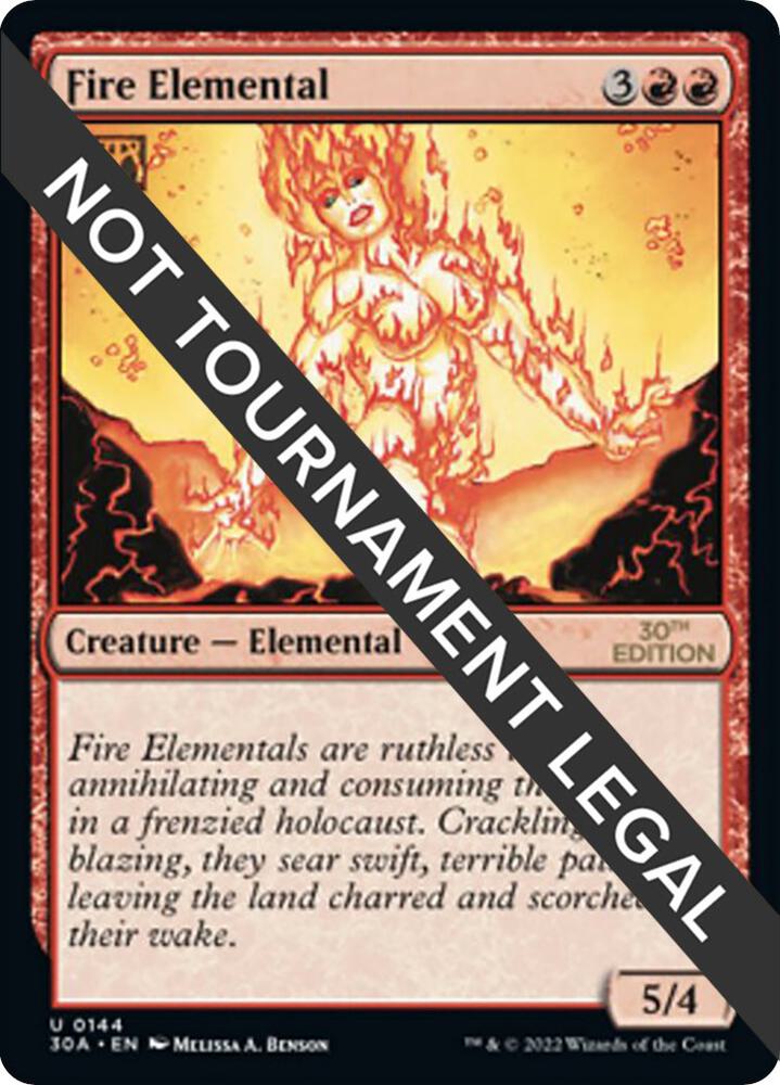Fire Elemental 144/594 (30th Anniversary Edition)  | Good Games Adelaide SA