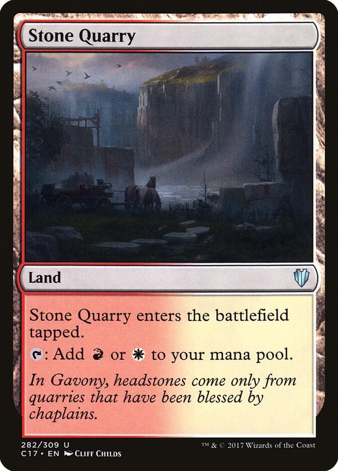 Stone Quarry 282 (Commander 2017)  | Good Games Adelaide SA