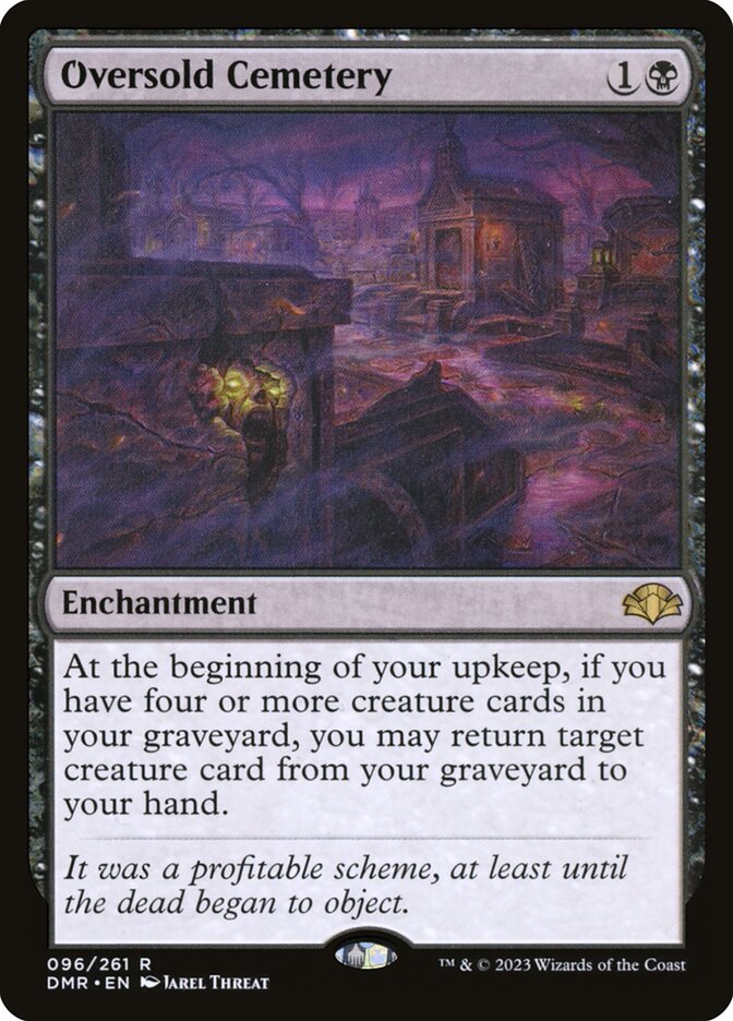 Oversold Cemetery 96 (Dominaria Remastered)  - Foil | Good Games Adelaide SA