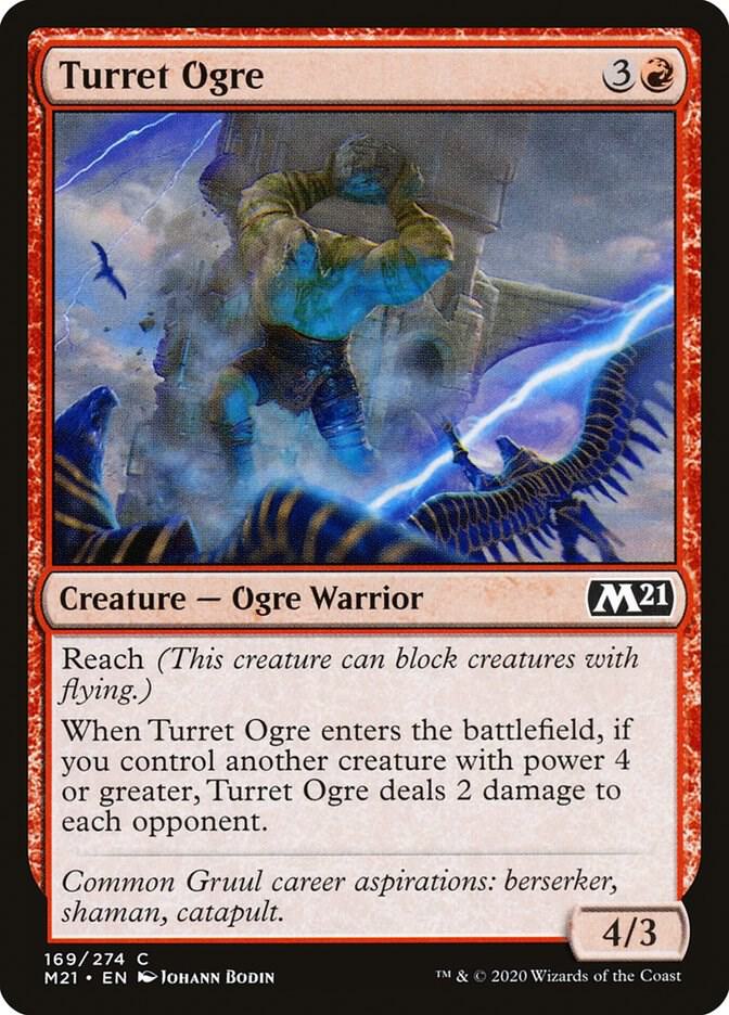 Turret Ogre 169 (Core Set 2021)  - Foil | Good Games Adelaide SA
