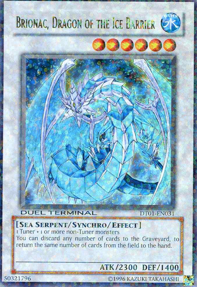 Brionac, Dragon of the Ice Barrier [DT01-EN031] Ultra Rare | Good Games Adelaide SA