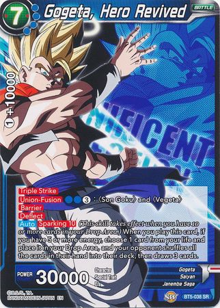 Gogeta, Hero Revived [BT5-038] | Good Games Adelaide SA